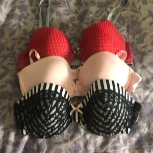 Three bras for the price of one!!!